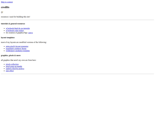 credits screenshot