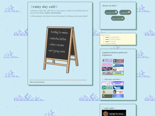 raindaycafe screenshot