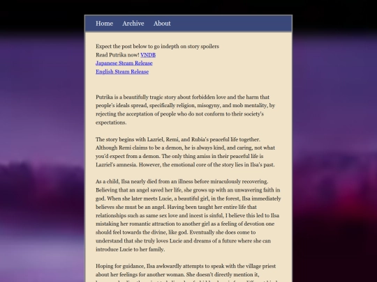 posts/2026-07-03-Putrika 1st.cut:The Reason She Must Perish screenshot