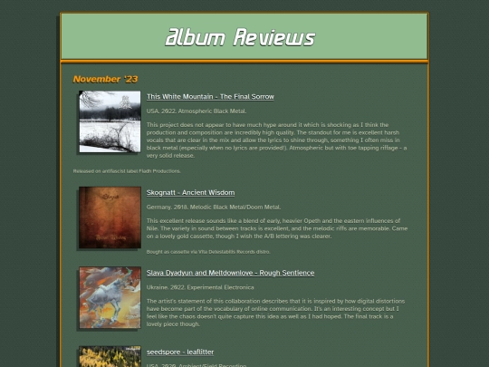 articles/reviews/albums-23nov screenshot