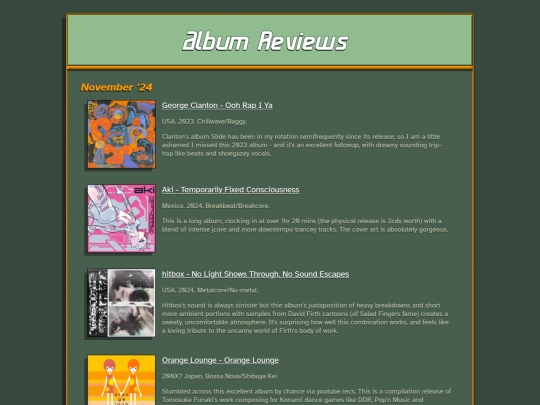 articles/reviews/albums-24nov screenshot