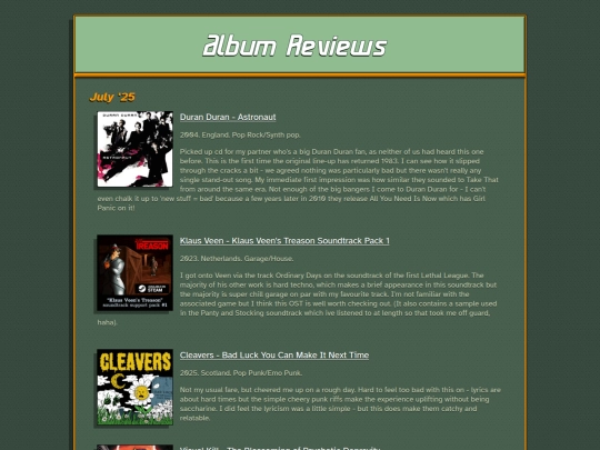 articles/reviews/albums-25jul screenshot