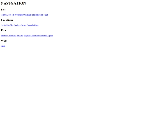 assets/leftnav screenshot