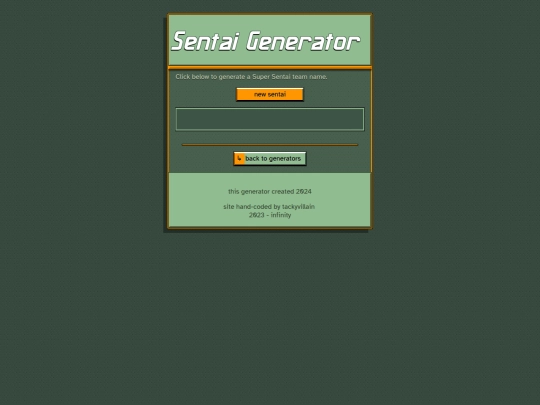 generators/gensentai screenshot