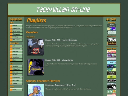 playlists screenshot