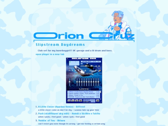 playlists/orionmix screenshot