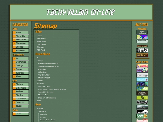 sitemap screenshot
