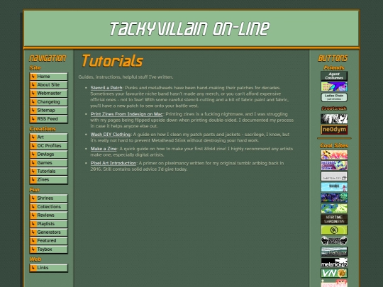 tutorials screenshot