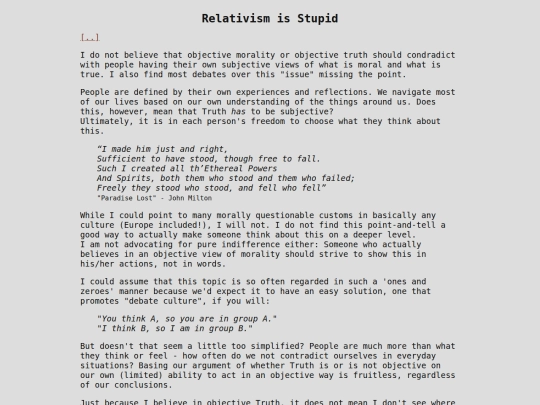 post/2026-08-01-Relativism_is_Stupid screenshot