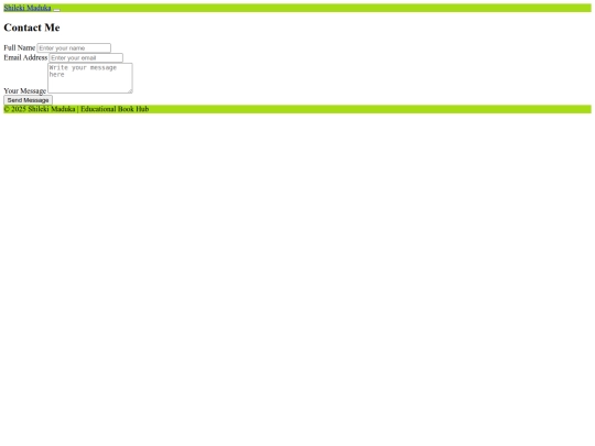 Contact screenshot