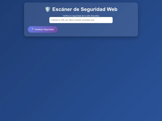 WebSecure2.0 screenshot
