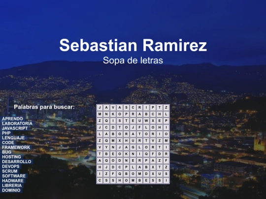 sopa_letras screenshot