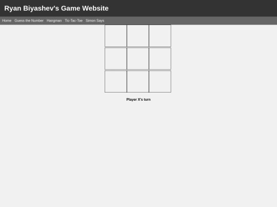 FinalProject/TicTacToe screenshot