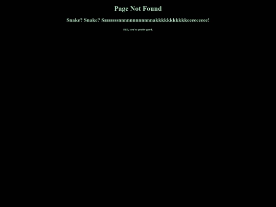 not_found screenshot