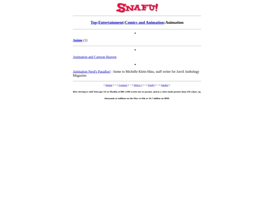 Snafu/Entertainment/Comics_and_Animation/Animation/animation screenshot