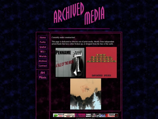 archivedmedia screenshot