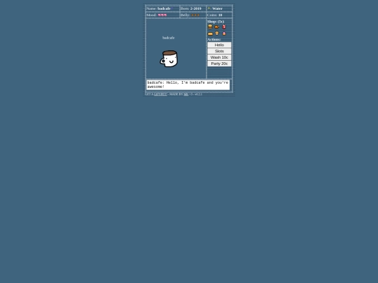 badcafepet screenshot