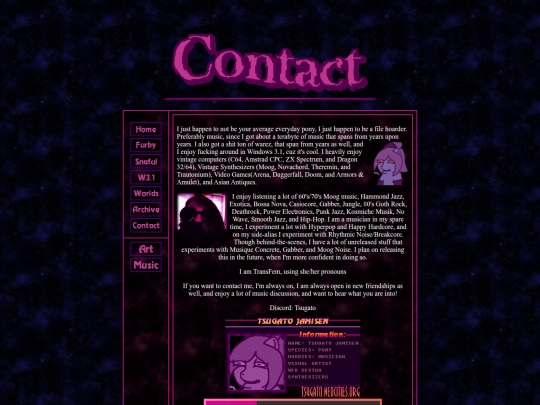 contact screenshot