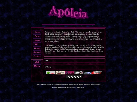 index screenshot