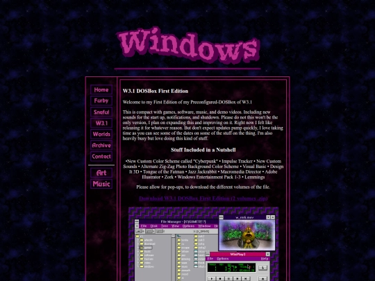 windows31dosbox screenshot