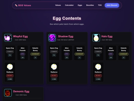 eggs screenshot