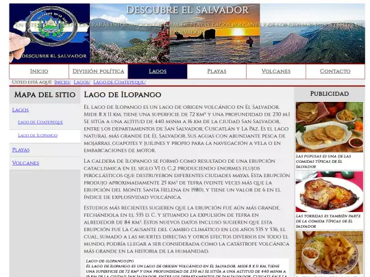 Descubre El Salvador/lagodeilopango screenshot
