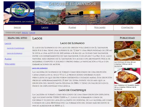 Descubre El Salvador/lagos screenshot