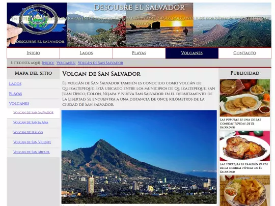 Descubre El Salvador/volcandesansalvador screenshot