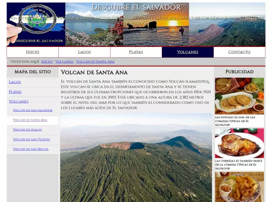 Descubre El Salvador/volcandesantaana screenshot