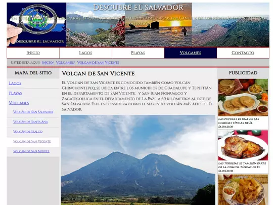 Descubre El Salvador/volcandesanvicente screenshot