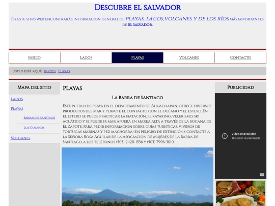 Descubre-El-Salvador/playas screenshot