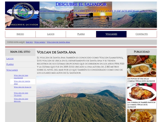 Descubre-El-Salvador/volcandesantaana screenshot