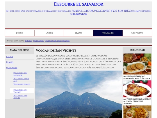 Descubre-El-Salvador/volcandesanvicente screenshot
