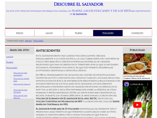 Descubre-El-Salvador/volcanes screenshot