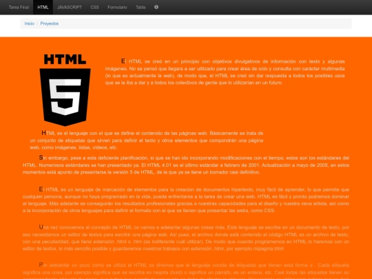 project screenshot