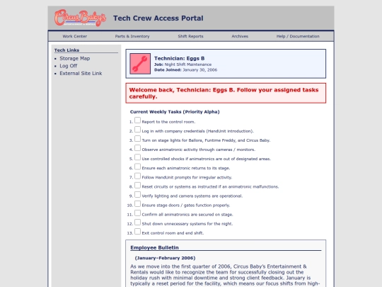techcrew/workcenter screenshot