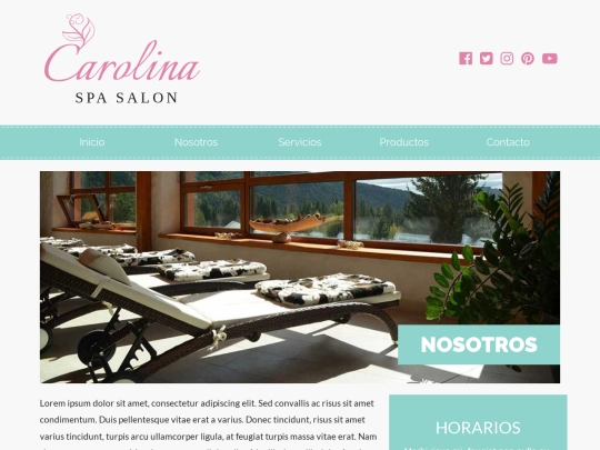 carolina/nosotros screenshot