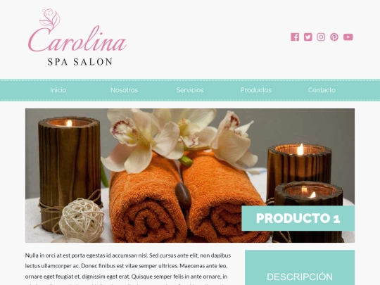 carolina/producto screenshot