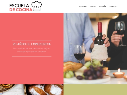 escuelacocina screenshot