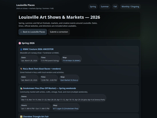 artshows screenshot