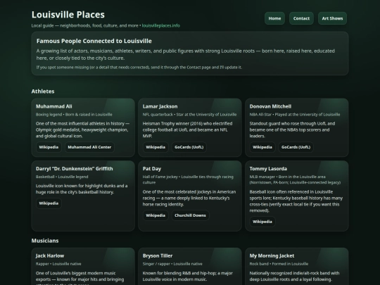 celebritylouisville screenshot