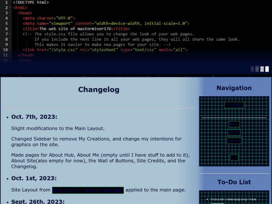 About/Changelog screenshot