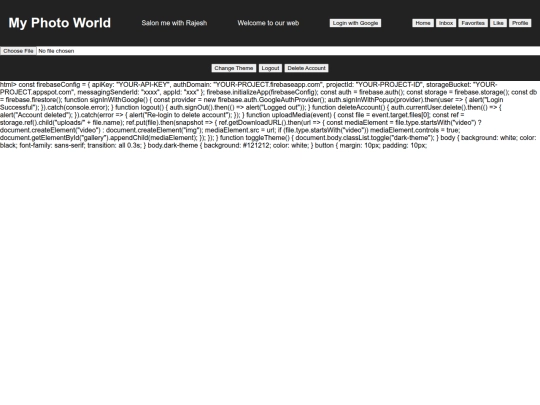 index screenshot