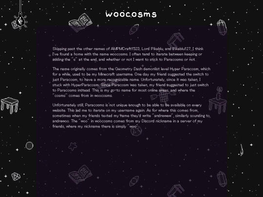 pages/woocosms screenshot