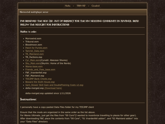 modlist screenshot
