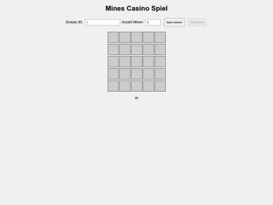 mines screenshot
