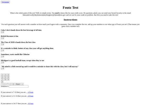Foutz/option1 screenshot