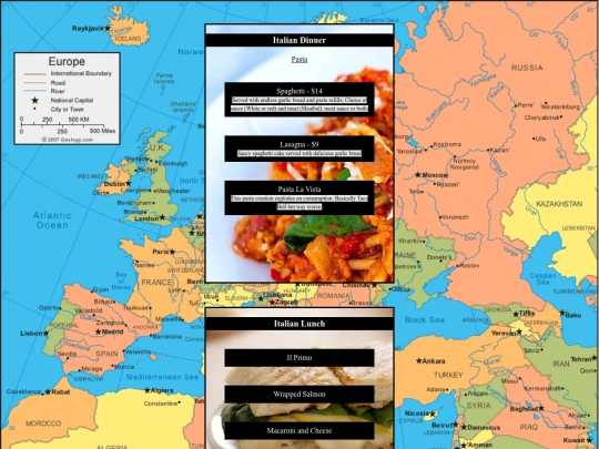 MiscAssignments/restaurantmenu screenshot