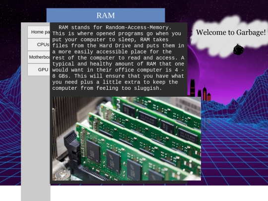 finalproject/ram screenshot