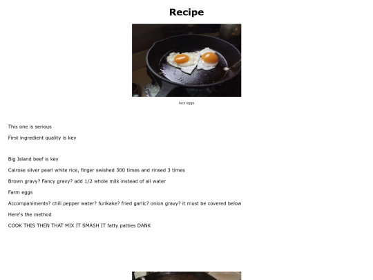 recipe screenshot